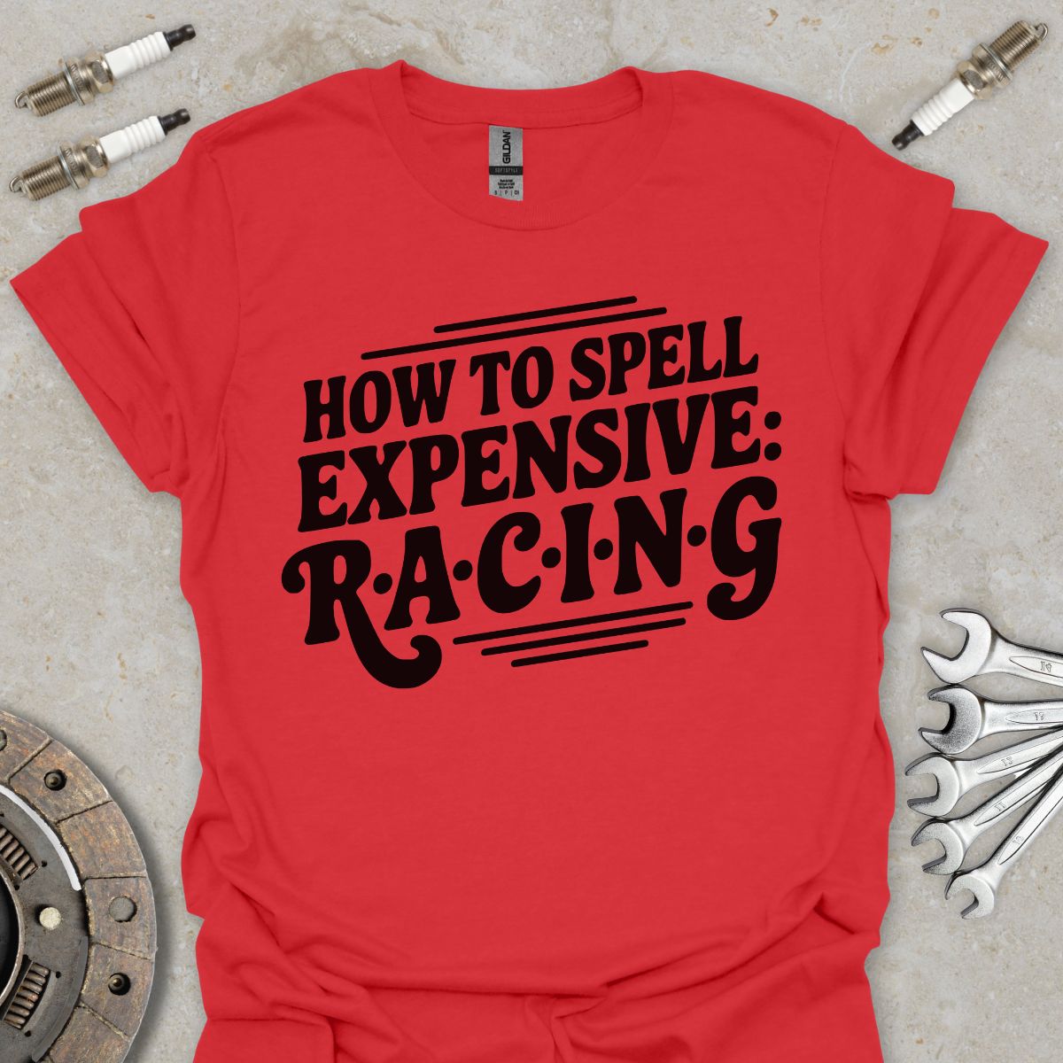 How to spell Expensive T-Shirt