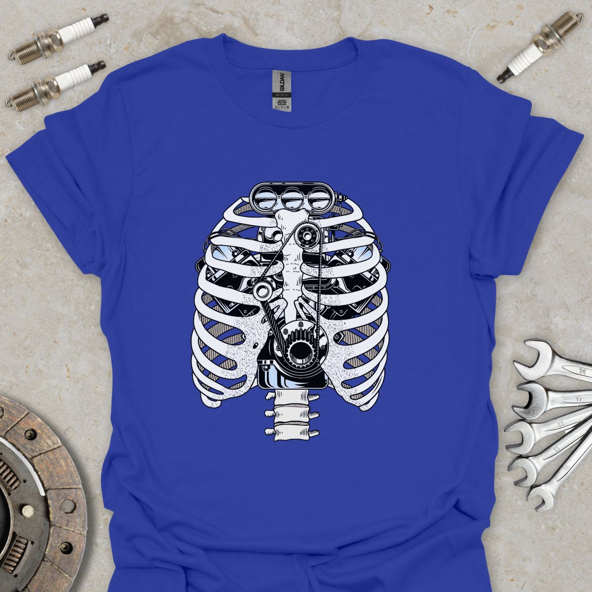 Engine Skeleton T-Shirt
