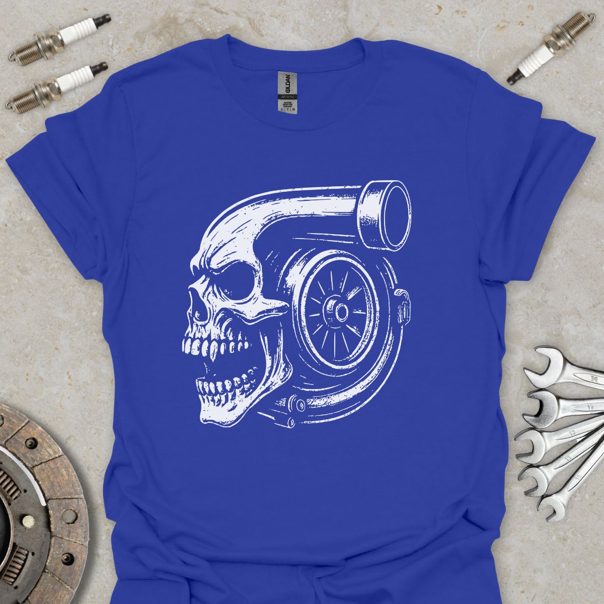 Turbocharger Skull T-Shirt