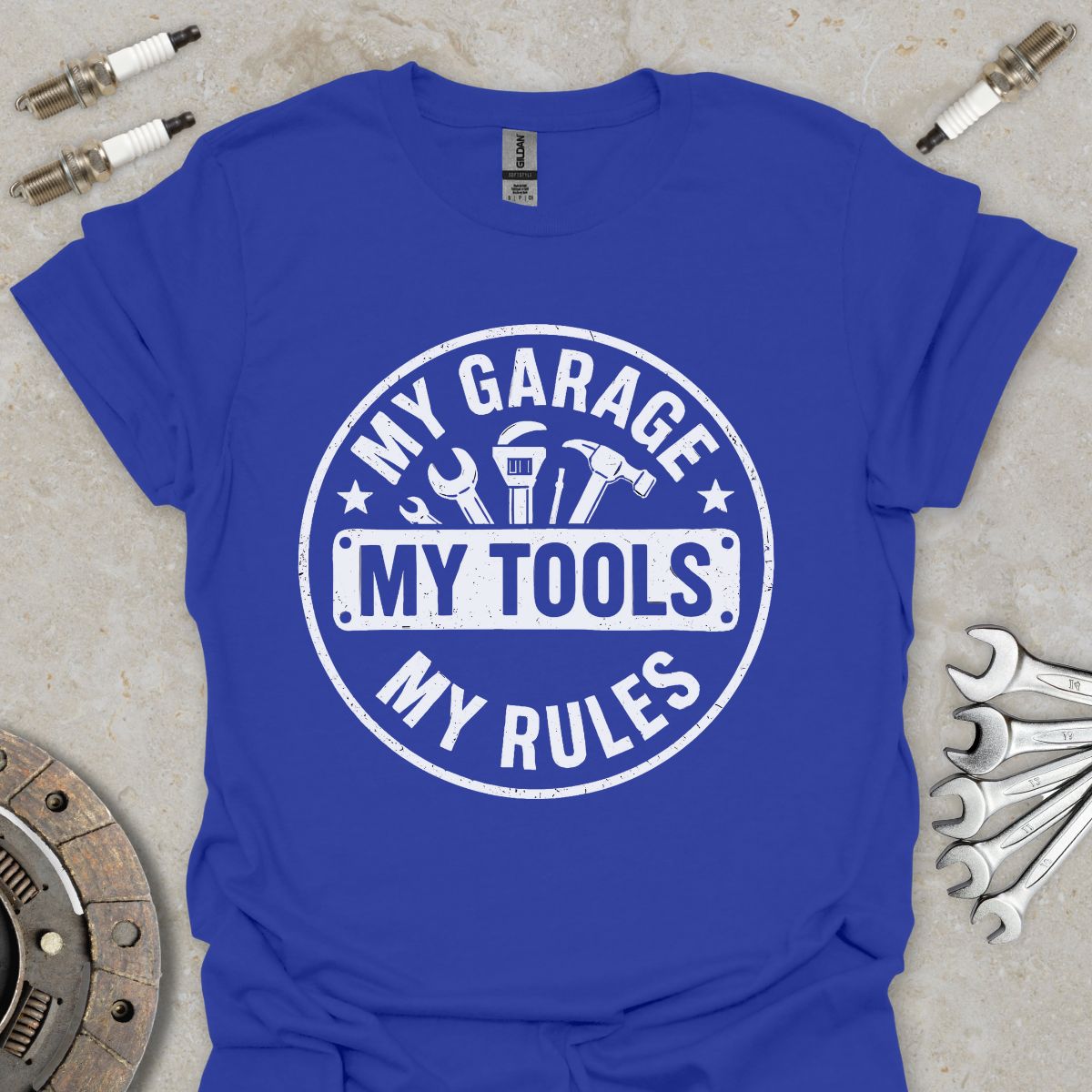 My Garage, My Tools, My Rules T-Shirt