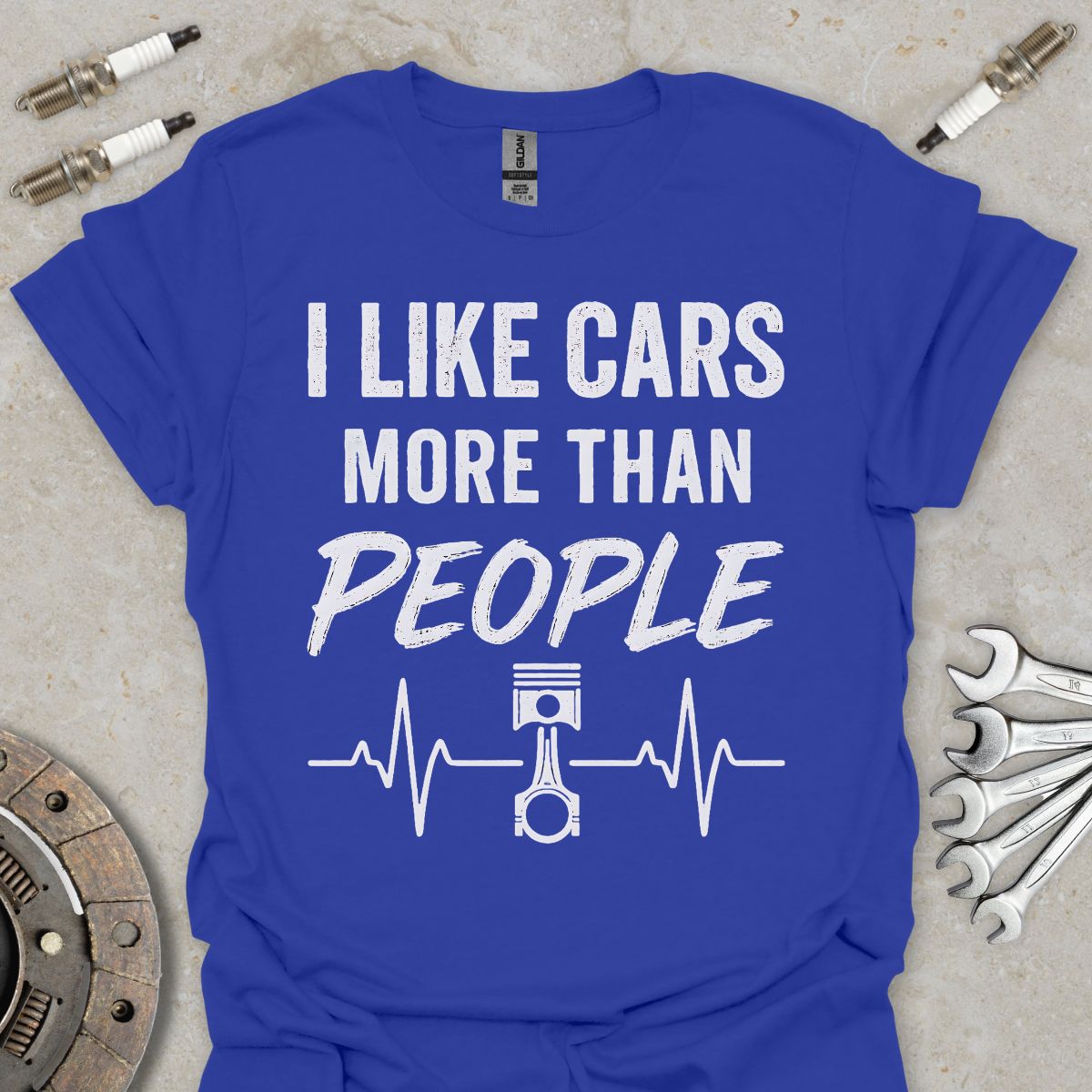 I like Cars more than People T-Shirt