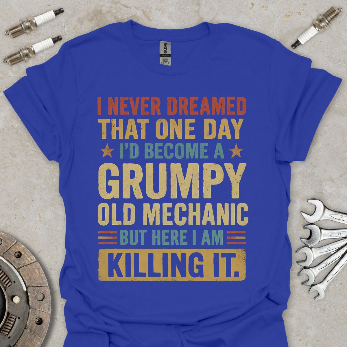 Grumpy Old Mechanic T-Shirt