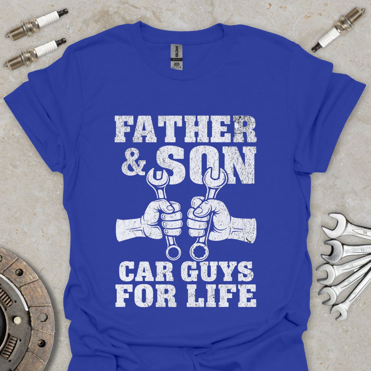 Father & Son Car Guys for Life T-Shirt