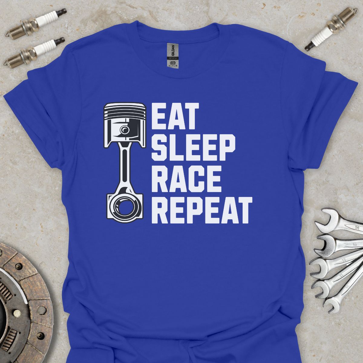 Eat, Sleep, Race, Repeat T-Shirt
