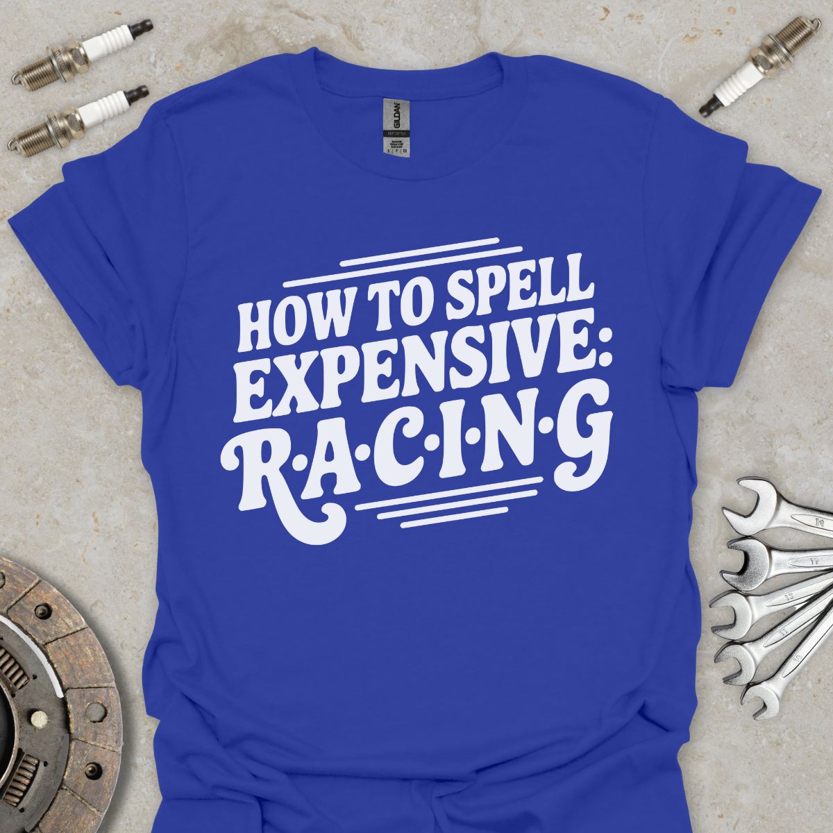 How to spell Expensive T-Shirt