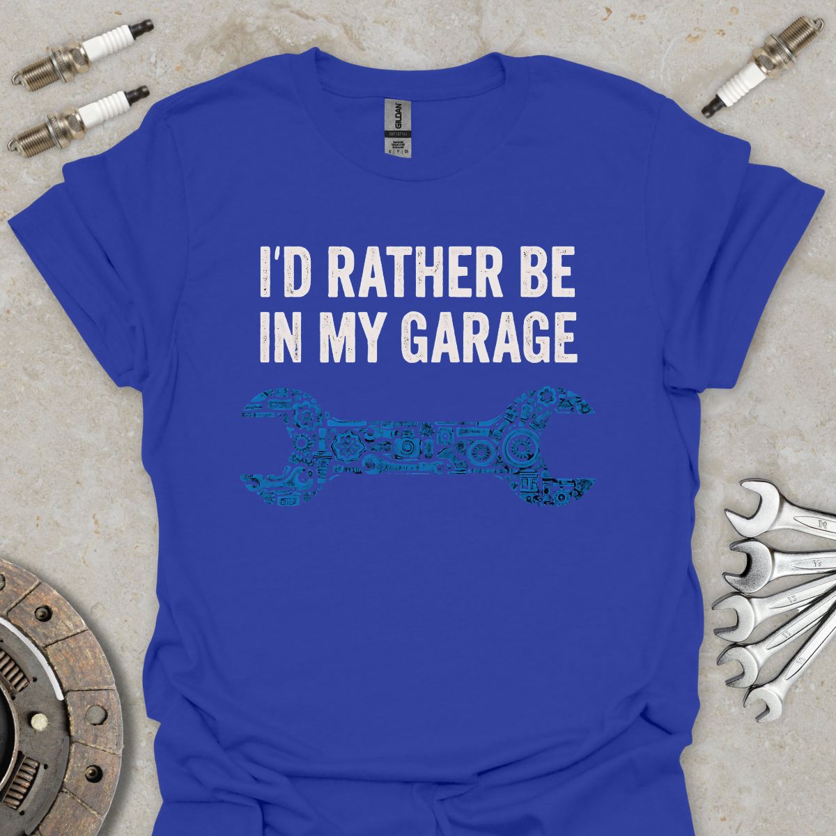 I'd rather be in my Garage T-Shirt
