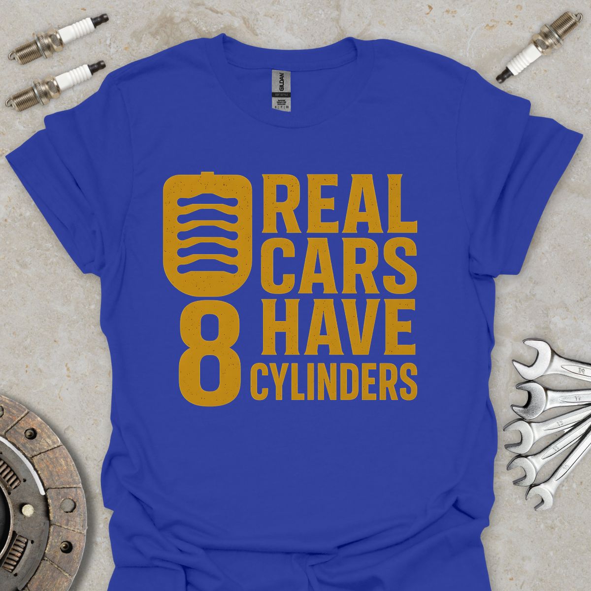 Real Cars have 8 Cylinders T-Shirt